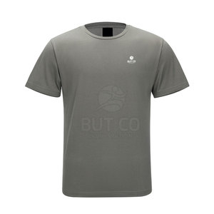 เสื้อยืดแขนสั้นระบายอากาศโพลีเอสเตอร์ผ้าฝ้าย100% สำหรับผู้ชายเสื้อผ้าฤดูร้อนคุณภาพสูง - Product Image 1