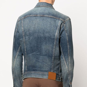 แจ็คเก็ตยีนส์คุณภาพพรีเมียมขายดี อบอุ่น สวมใส่สบายสำหรับผู้ชาย เหมาะสำหรับขายออนไลน์ - Product Image 4