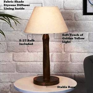 Lámpara colgante Bombilla PRODUCTO VENTA CALIENTE Lámpara de mesa de madera ARTESANÍA - Product Image 6