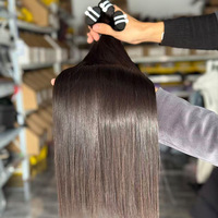 Cheveux humains 100% naturels, cheveux crépus - Importés directement de l'usine de coupe de cheveux du Vietnam pour la vente directe