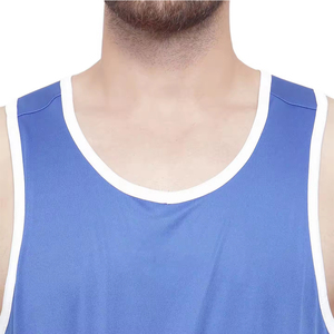 Ensembles d'uniformes de boxe pour hommes en polyester/coton, légers, respirants, à séchage rapide, de haute qualité, équipement d'entraînement personnalisé, shorts et haut de combat - Product Image 5