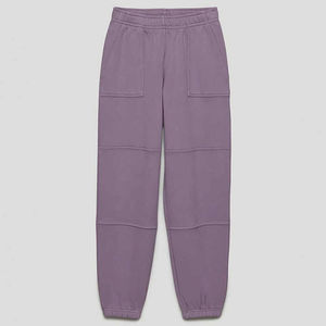 Pantalones de chándal holgados apilados gruesos frescos de moda de alta calidad para mujer a la venta Servicio OEM para el último diseño de invierno - Product Image 1