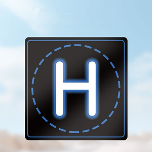 Có thể gập lại hạ cánh Pad cao su Mousepad Drone đích Pad phổ trọng di động nhanh chóng có thể gập lại helipad khởi động cho DJI - Product Image 4