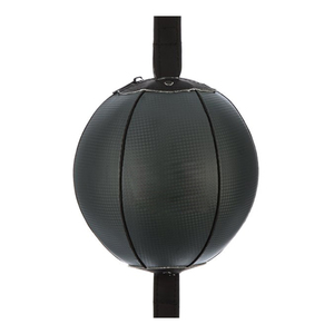 Double End Speed Ball Leather Boxing Ball Speed Dodge Ball Include 2pcs Ring Locking for Gym MMA Boxing Sports Punch Bag