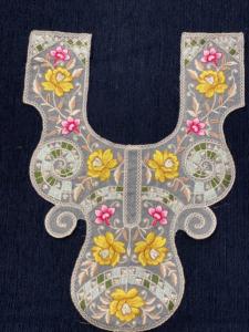 แผ่นปะคอปัก/ผ้าปะติดสำหรับตกแต่งชุดเดรสและเสื้อผ้าลายดอกไม้หลากสีพร้อมลวดลายศิลปะ - Product Image 2