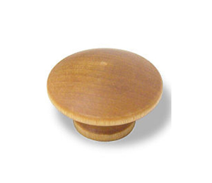 Pomo moderno de madera y puerta de madera de tamaño personalizado Gabinete de cocina Manijas de muebles de latón Perillas - Product Image 4