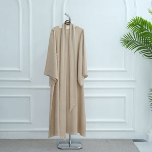 Fournisseur vérifié d'abayas Loriya, robes modestes, vêtements islamiques, robe à manches amples avec ceinture, abaya d'été, robes pour femmes - Product Image 3