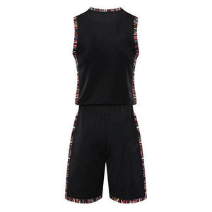 ชุดบาสเก็ตบอลชุดกีฬาบาสเก็ตบอลชุดบาสเก็ตบอล100% โพลีเอสเตอร์ออกแบบได้ตามต้องการ - Product Image 2