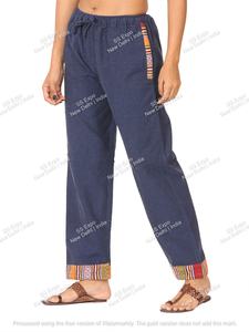 Pyjama personnalisé 100% coton modal respirant Tribal népalais imprimé à carreaux confortable court longueur vêtements de nuit/vêtements de détente pour - Product Image 5