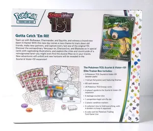 (T&B) TCG - SCARLET & VIOLET 151 CENTER ELITES TRAINER BOX ETB SOUS BLISTER - Product Image 4