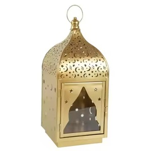 Farol Marroquí Moderno Dorado para Ramadán, Adornos Decorativos de Gran Venta para Acción de Gracias y Navidad - Product Image 6