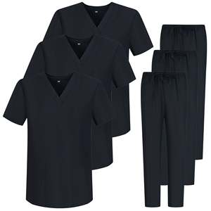 MISEMIYA Paquete de 3 Unidades - Uniforme Sanitario Unisex 3-6801-6802 Hecho en Sri Lanka - Product Image 1