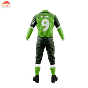 Uniforme de béisbol personalizado Logotipo de tu equipo Ropa de béisbol Uniforme de béisbol de softbol para hombres Camisas juveniles - Product Image 3