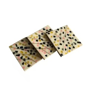 Juego de posavasos de estilo clásico con forma de Octágono ecológico de acero inoxidable de primera calidad, alfombrillas decorativas para bebidas para escritorio de oficina, Bar de fiesta - Product Image 1