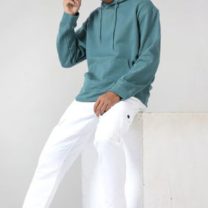 Sweat à Capuche Surdimensionné pour Homme Personnalisé Tendance Pull Top Logo Personnalisé Sportswear Casual Hoodies - Product Image 3