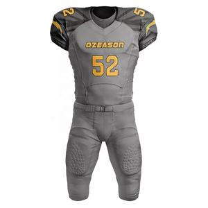 Camisetas de fútbol americano bordadas transpirables por sublimación, nuevas camisetas personalizadas de uniformes de fútbol, conjunto de ropa deportiva para jóvenes - Product Image 1