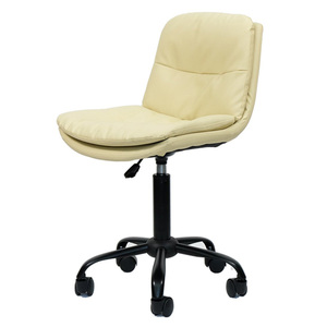 Modern Ergonomic Swivel Office <b>Chair</b> with Simili Leather Seat <b>Pad</b> - Product Image 1