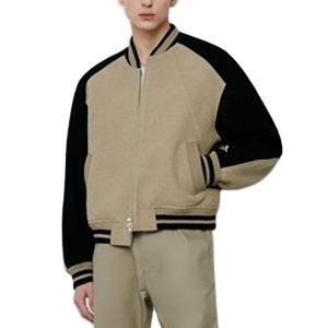 NUEVO 2025 Venta al por mayor Bordado personalizado Invierno 100% Lana Chenille Lettermen Vintage Lana Varsity Jacket para hombres - Product Image 1