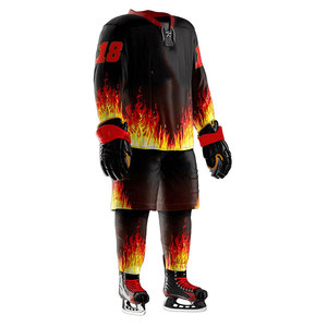 Uniforme de Hockey sobre hielo duradero de diseño único uniforme de Hockey sobre hielo personalizado de gran tamaño para hombres nuevos uniformes de Hockey sobre hielo de alta calidad al por mayor - Product Image 2