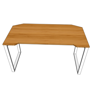 Mesa de Juego GBamboo 70x140x75cm, Escritorio de Madera para Gamers - Product Image 3