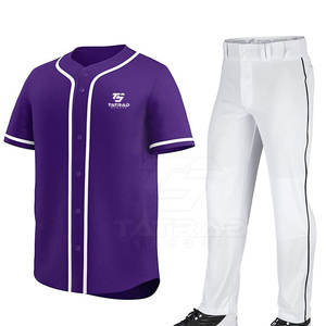 Low MOQ Sports <b>Clothing</b> Comfortable <b>Baseball</b> Uniform Custom Size Youth Wear <b>Baseball</b> Uniform - Product Image 1