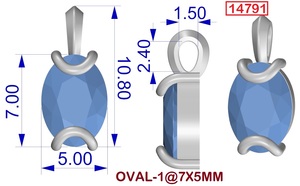 Colgante chapado en oro con forma ovalada de Plata de Ley 925 labradorita, fabricación de joyas, abalorios de piedra cortada para el mes de nacimiento de junio - Product Image 6