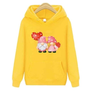 Sweat à capuche surdimensionné 100% coton pour hommes Street Wear avec motif imprimé Poids lourd pour la méthode d'impression numérique de la saison d'automne - Product Image 5