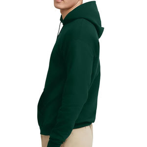Tendencia 2025 Regular Fit Hoodie Custom Streetwear Pullover Casual Invierno 100% Algodón Fleece Secado rápido Transpirable Hombres Mujeres OEM - Product Image 3