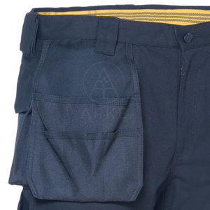 กางเกงทำงานทำจากผ้าโพลีเอสเตอร์100% สูงเสื้อกั๊กนิรภัยมองเห็นได้ชัดเจน - Product Image 3