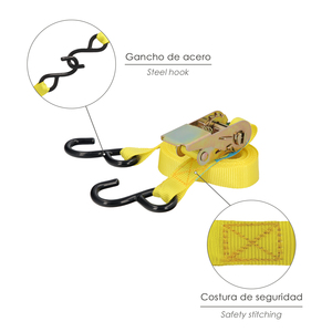Cinghia di fissaggio a cricchetto 25 mm x 4,5 metri (2 unità) - Product Image 4