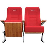 Chaise fixe pour auditorium, salles de conférence, cinémas, théâtres et sièges institutionnels