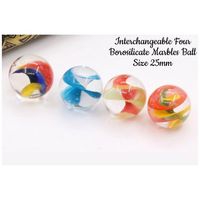 Brass Large Marble Scope Kaleidoscope 4 Interchangeable Glass Marbles Solid Acid-Etched Bronze Finish Luxury Handmade Brass Body