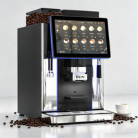 Máquina de Café Espresso Comercial TCN, de Grano a Taza, 200 Tazas Diarias, Automática, para Hotel, Restaurante, Tienda de Conveniencia