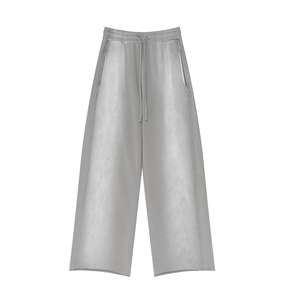 Pantalones Deportivos Unisex de Corte Holgado, Pantalones Jogger Anchos y Lavados, Ropa Casual Transpirable para Entrenamientos - Product Image 3