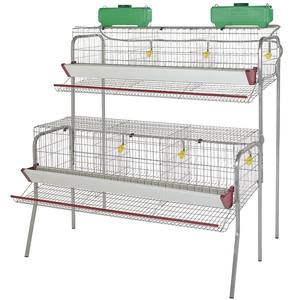 Batería para gallinas ponedoras 6Dpt. 2 pisos - Product Image 1