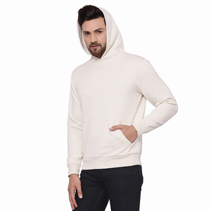 Sudaderas con capucha de invierno para hombre 100 por ciento de algodón Premium clásico diseño sólido acogedor cómodo Elegante ropa informal de Pakistán - Product Image 3