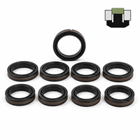 Joint de piston SPGW avec joint torique F-PTFE NBR et anneau de retenue PA/POM 1,5 M/S pour vérin hydraulique à double effet, faible friction, joint OEM