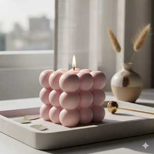 Bougie tendance BUBBLE parfumée, bougie de créateur haut de gamme, idéale pour les cadeaux de la Saint-Valentin, meilleur prix pour la vente en gros - Product Image 4