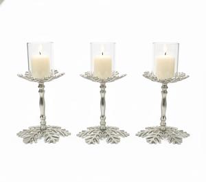 Candelabro de Metal con Diseño de Copo de Nieve, Ideal para Decoración Navideña o Regalos de Acción de Gracias - Product Image 2
