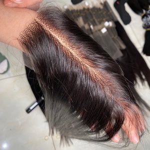 Pelucas con cierre Frontal de encaje suizo, nudos pequeños para hacer cabello de lujo, la mejor calidad, el mejor servicio - Product Image 1