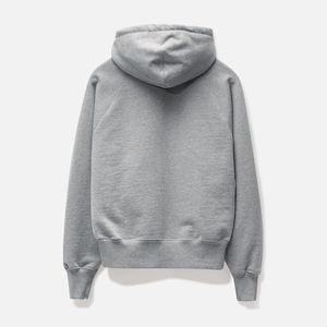 เสื้อมีฮู้ดผ้าฟลีซสำหรับผู้ชายเสื้อมีฮู้ดสไตล์สตรีทแวร์เสื้อมีฮู้ดแขนแร็กแลนพิมพ์โลโก้ได้ตามต้องการ - Product Image 4