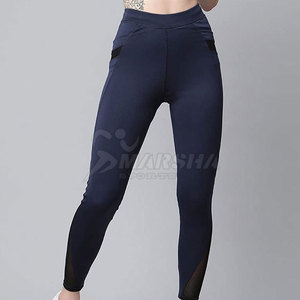 Leggings pour femmes de bonne qualité, leggings pour femmes avec logo personnalisé, leggings pour femmes unis, à prix raisonnable - Product Image 2