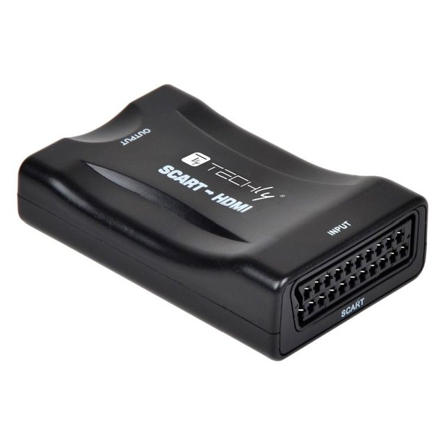 Compact Scart to Video Converter Black IDATA SCART 3