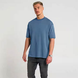 Camiseta de Algodón 100% Unisex, Estilo Vintage, Informal, de Alta Venta, Estilo Urbano, Moda Masculina - Product Image 3