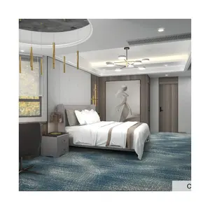Manufacturers Carpet Decoration Eco-friendly Axminster Printed Wall To Wall Carpet Rolls For Hotel Guest Room Carpet