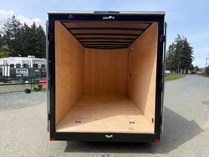 Cargo 7X14+V 7700LB GVW BARN DOOR Enclosed Cargo <b>Trailer</b> Dual Axle Utility Transport Box <b>Trailer</b> for Home <b>Farm</b> Business Storage - Product Image 6