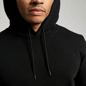 Vente en gros de pulls à capuche 100% coton pour hommes vêtements décontractés respirants de qualité supérieure avec motif en relief - Product Image 5