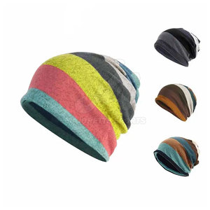 Bonnets en tricot doux conçus pour la chaleur, le confort et un style de vie décontracté en plein air par temps froid, en vente - Product Image 6