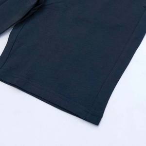 <b>Navy</b> Blue Color Embroidery Printed Logo Design <b>Shorts</b> for <b>Men's</b> Clothing Plus Size High Street Style Cotton Breathable <b>Short</b> <b>Men</b> - Product Image 2