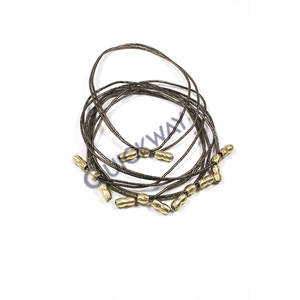 Cordones de tapa de lingotes OEM y correa de barbilla correas de sombrero de lingotes de alambre personalizadas cordones de sombrero accesorios de uniforme 2025 - Product Image 2